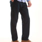 Cotton Straight-Leg Pants