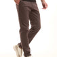 Cotton Straight-Leg Pants