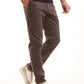 Stretch Cotton Straight Chinos Pants