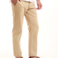 Stretch Cotton Straight Chinos Pants