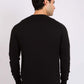 Men Regular Fit Pullover Black