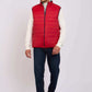 Men Regular Fit Vest Red