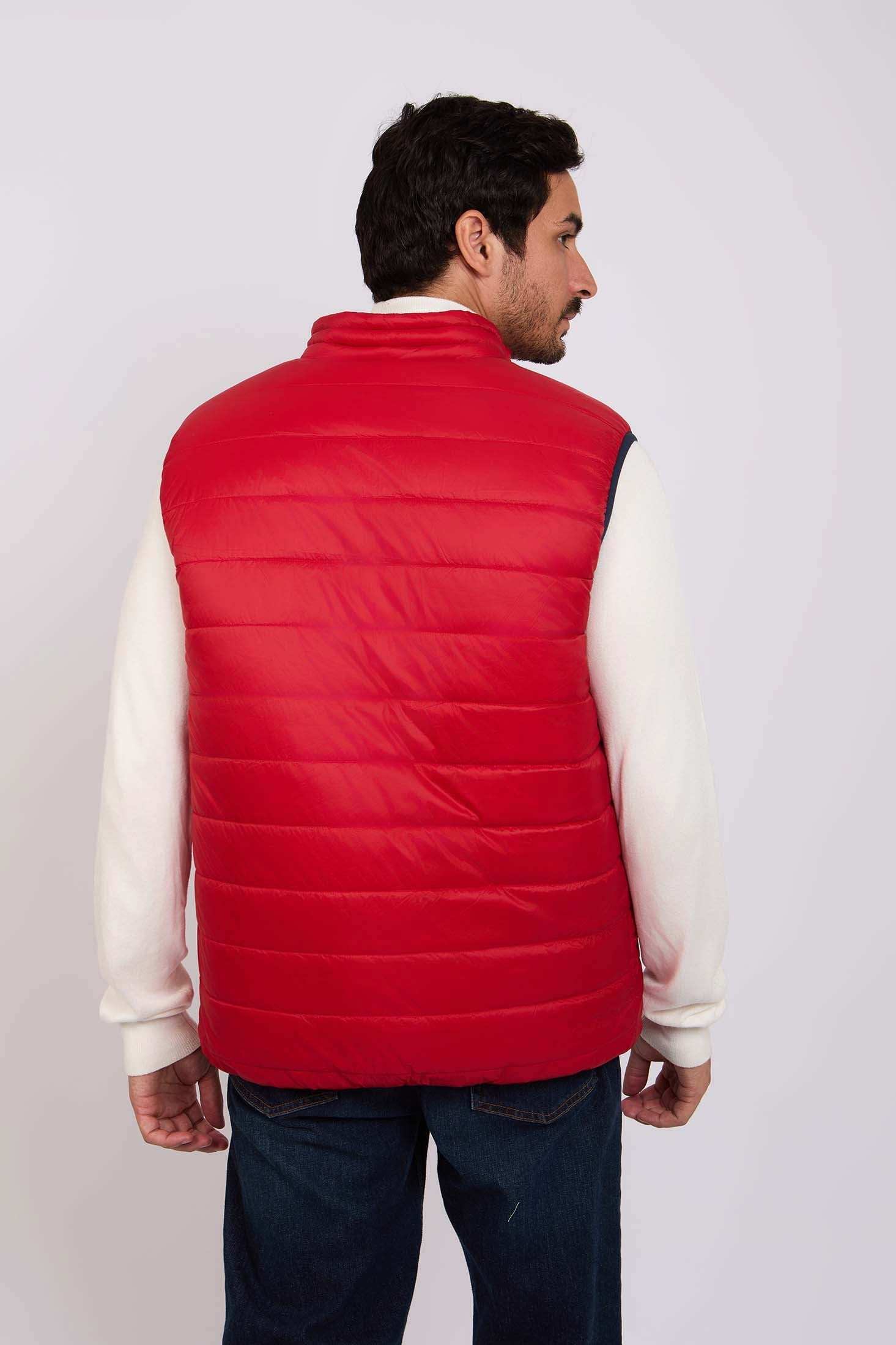 سترة الرجال العادية - حمراء