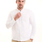 Solid Cotton Oxford Shirt