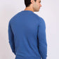 Men Regular Fit Pullover Blue