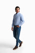 Solid Cotton Oxford Shirt