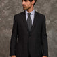 Men Regular Fit Blazer Black
