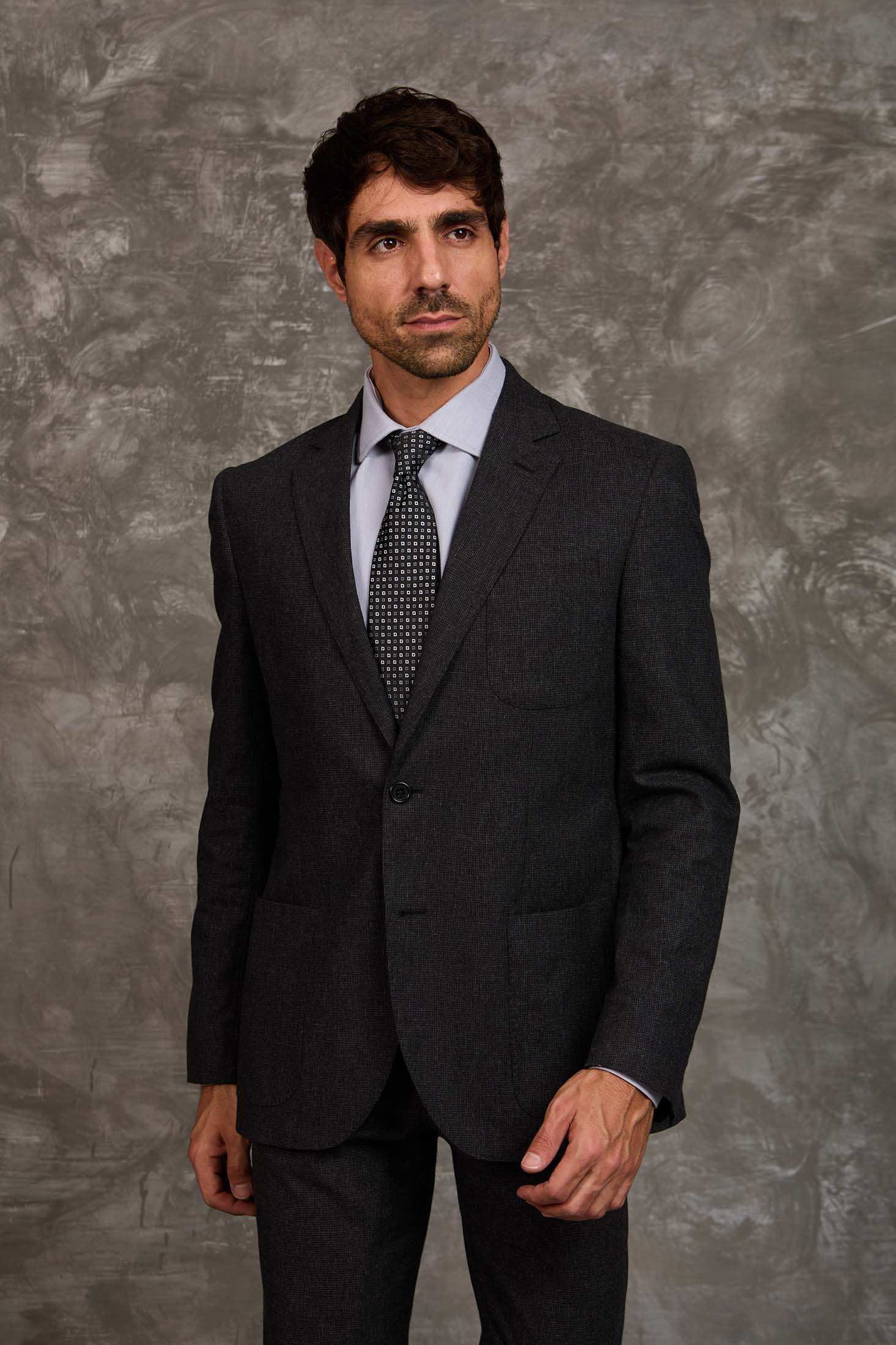 رجال عاديون بستراك أسود