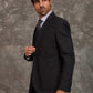 Men Regular Fit Blazer Black