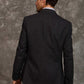 Men Regular Fit Blazer Black