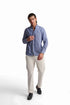 Solid Cotton Oxford Shirt