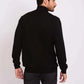 Slip On Solid Pullover with Turtle Neck