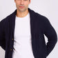 Men Regular Fit Cardigan Blue