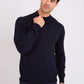 Slip On Solid Pullover with Turtle Neck
