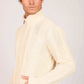 Men Regular Fit Cardigan Off White