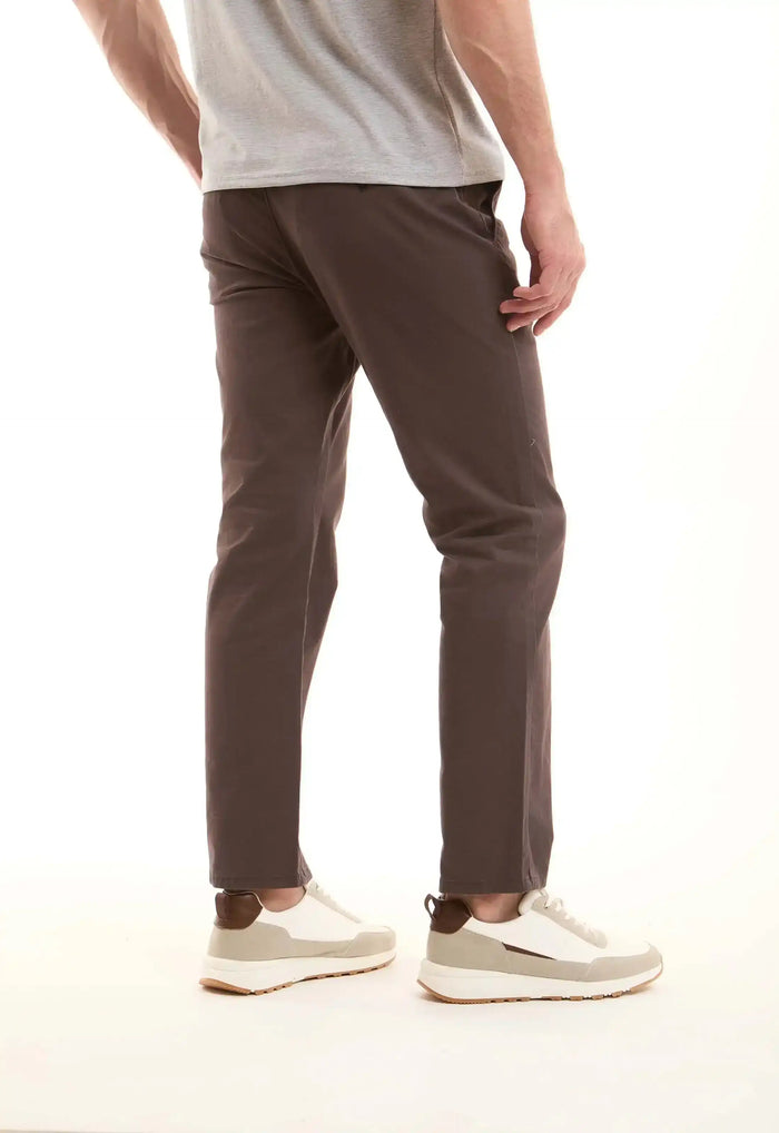 Tapered Cotton Pants