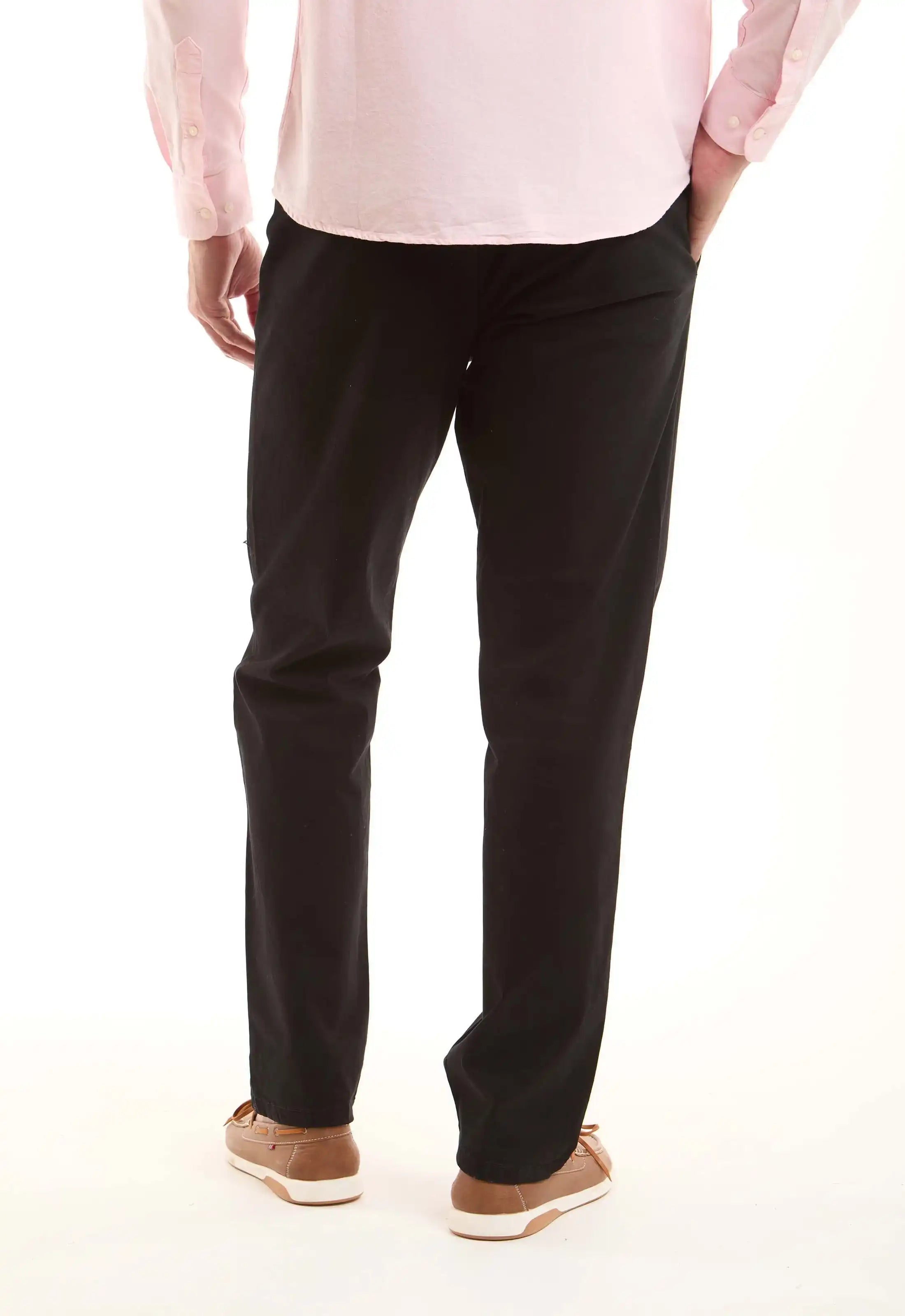 Stretch Cotton Tapered Chinos Pants