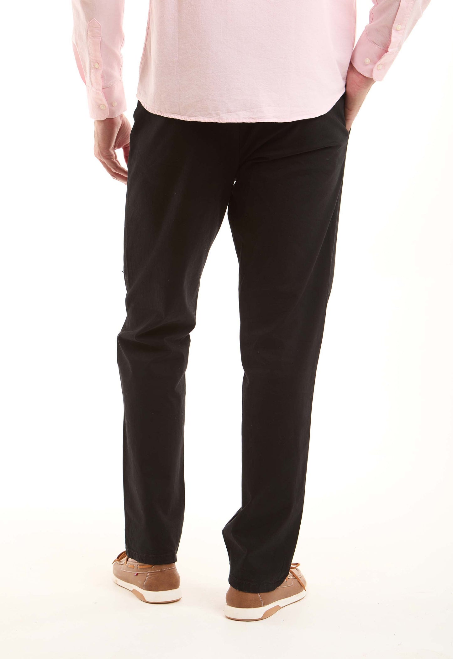 Stretch Cotton Tapered Chinos Pants