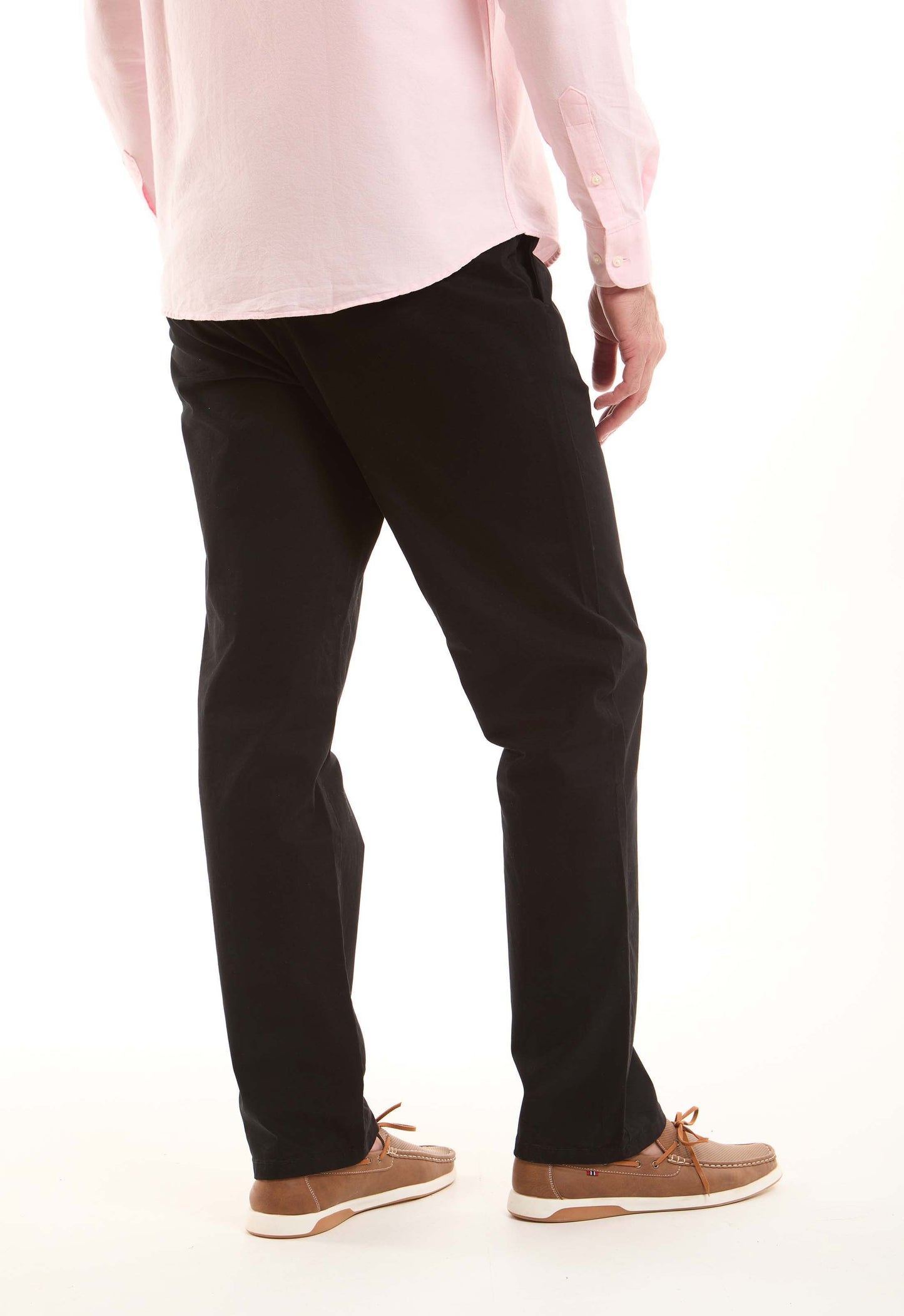 Stretch Cotton Tapered Chinos Pants