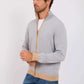 Men Regular Fit Cardigan Grey