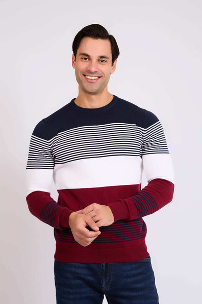 Men Regular Fit Pullover - Red