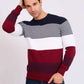 Men Regular Fit Pullover Red