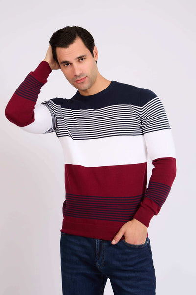 Men Regular Fit Pullover - Red