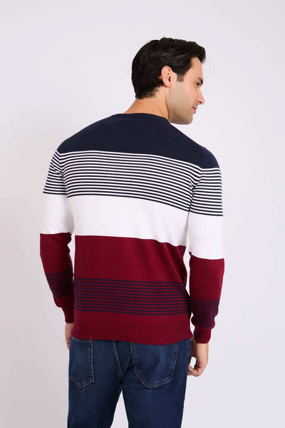 Men Regular Fit Pullover - Red