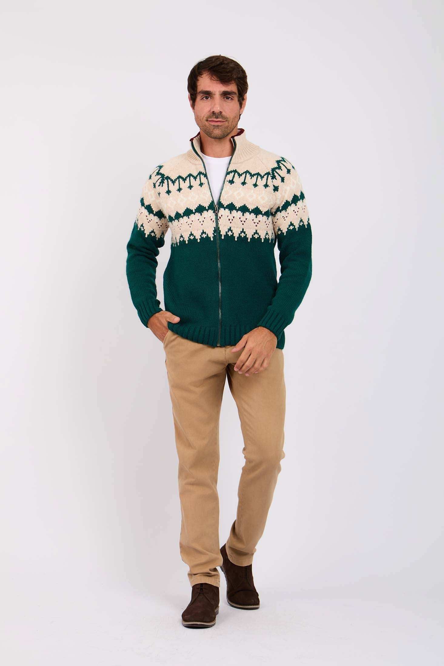 رجال بفيت عادي كارديغان مولتكولور