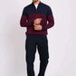 Men Regular Fit Pullover Blue