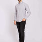 Men Regular Fit Shirt Grey