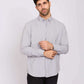 Men Regular Fit Shirt Grey
