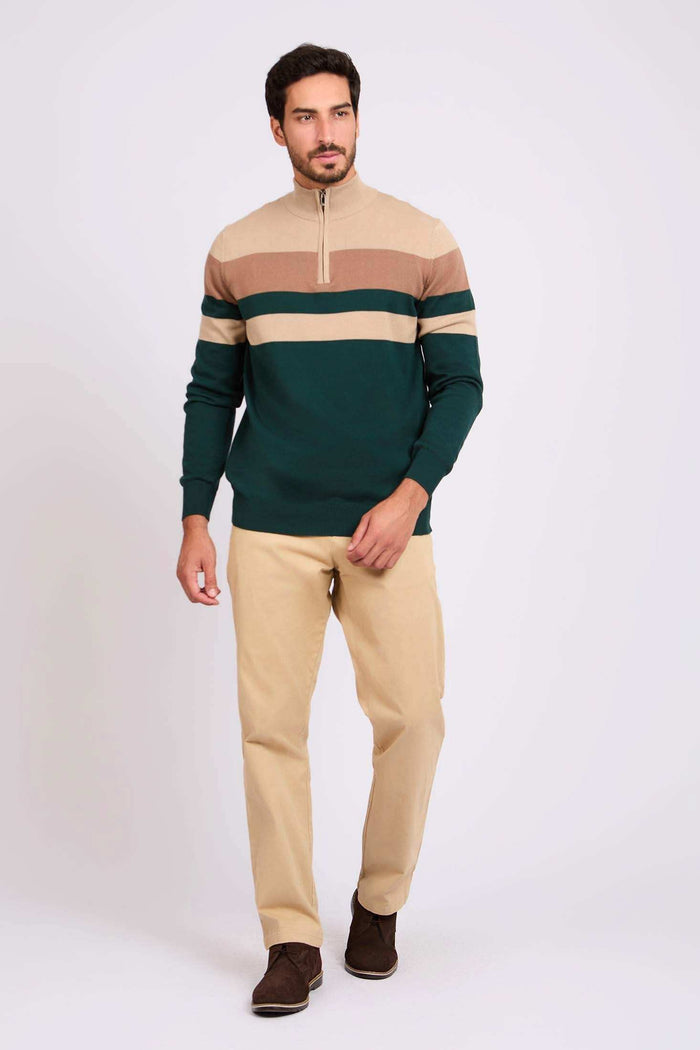 Tapered Cotton Pants