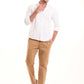 Stretch Cotton Tapered Chinos Pants