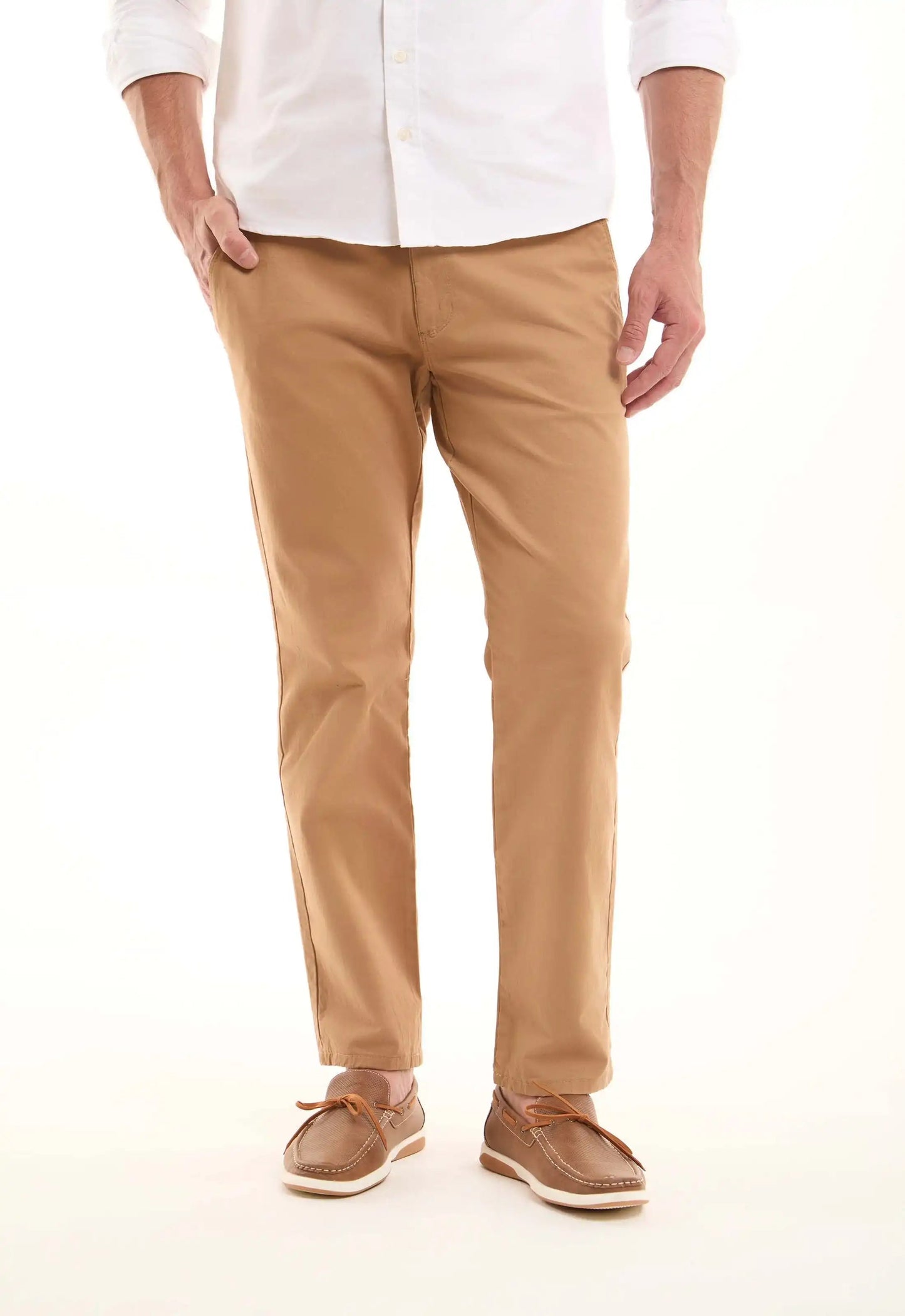 Tapered Cotton Pants
