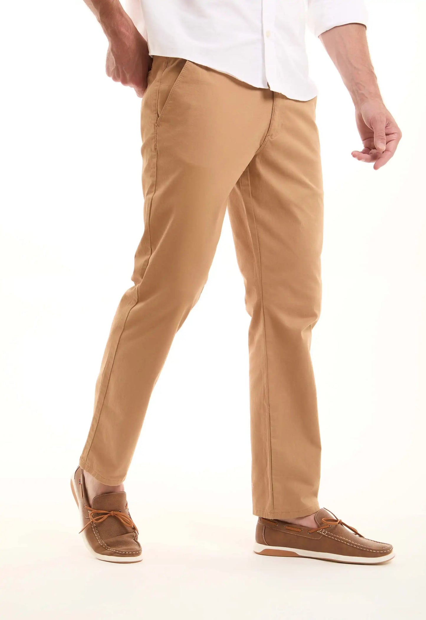 Tapered Cotton Pants