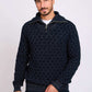 Men Regular Fit Pullover Blue