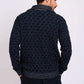 Men Regular Fit Pullover Blue