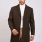 Men Regular Fit CoatMulticolor