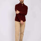 Men Regular Fit Shirt Red