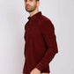 Men Regular Fit Shirt Red