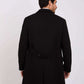 Men Regular Fit Coat Black