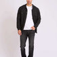 Men Regular Fit Jacket Black