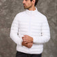 Men Regular Fit Jacket White