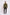 Men High Neck Cable Pullover Cotton Green