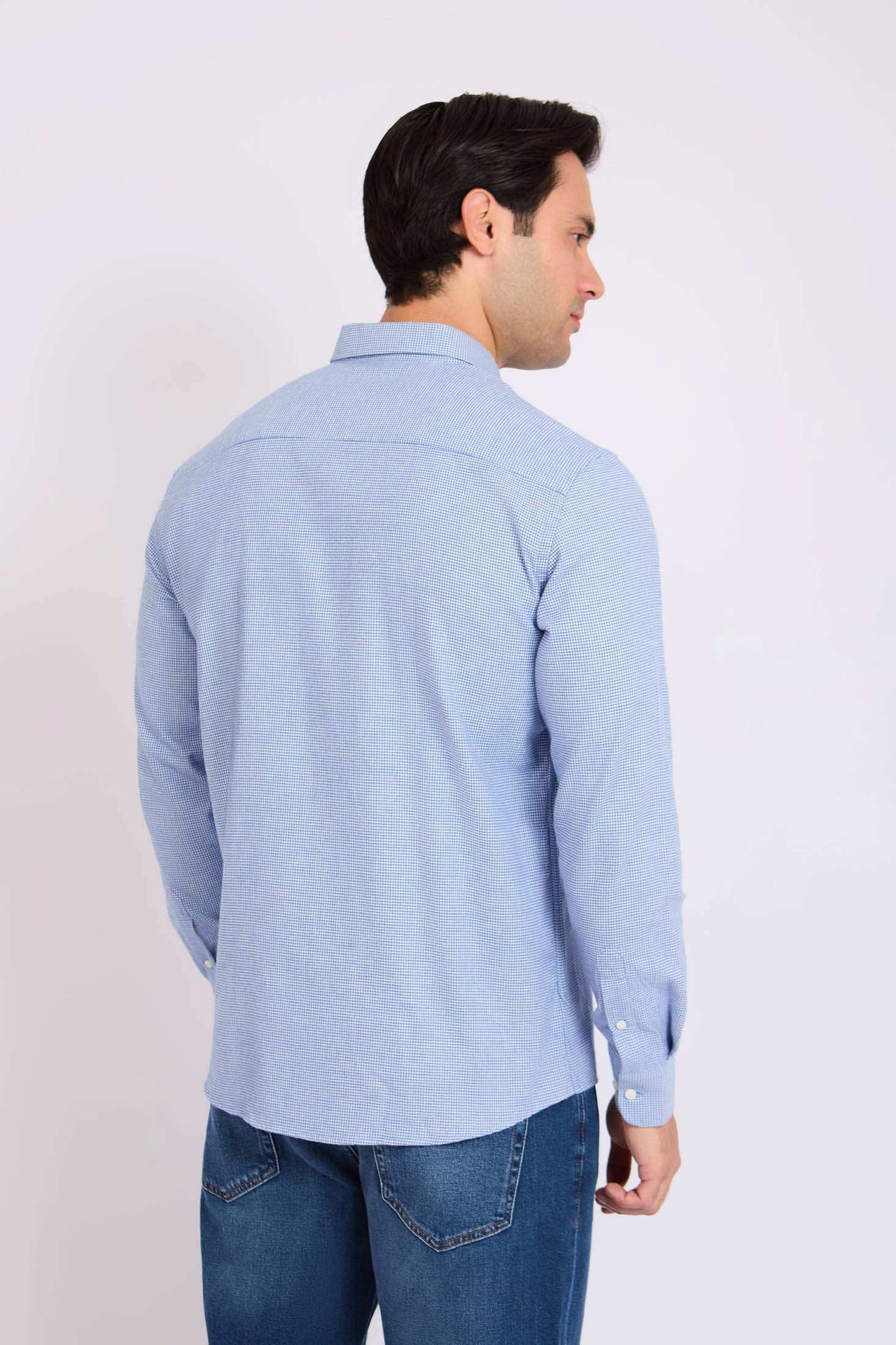 Men Regular Fit Shirt Navy