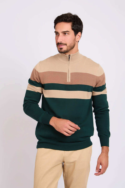 Men Regular Fit Pullover - Green