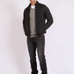 Men Regular Fit Jacket Black