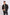 Men Regular Fit Jacket Black