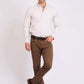 Men Regular Fit Shirt Grey